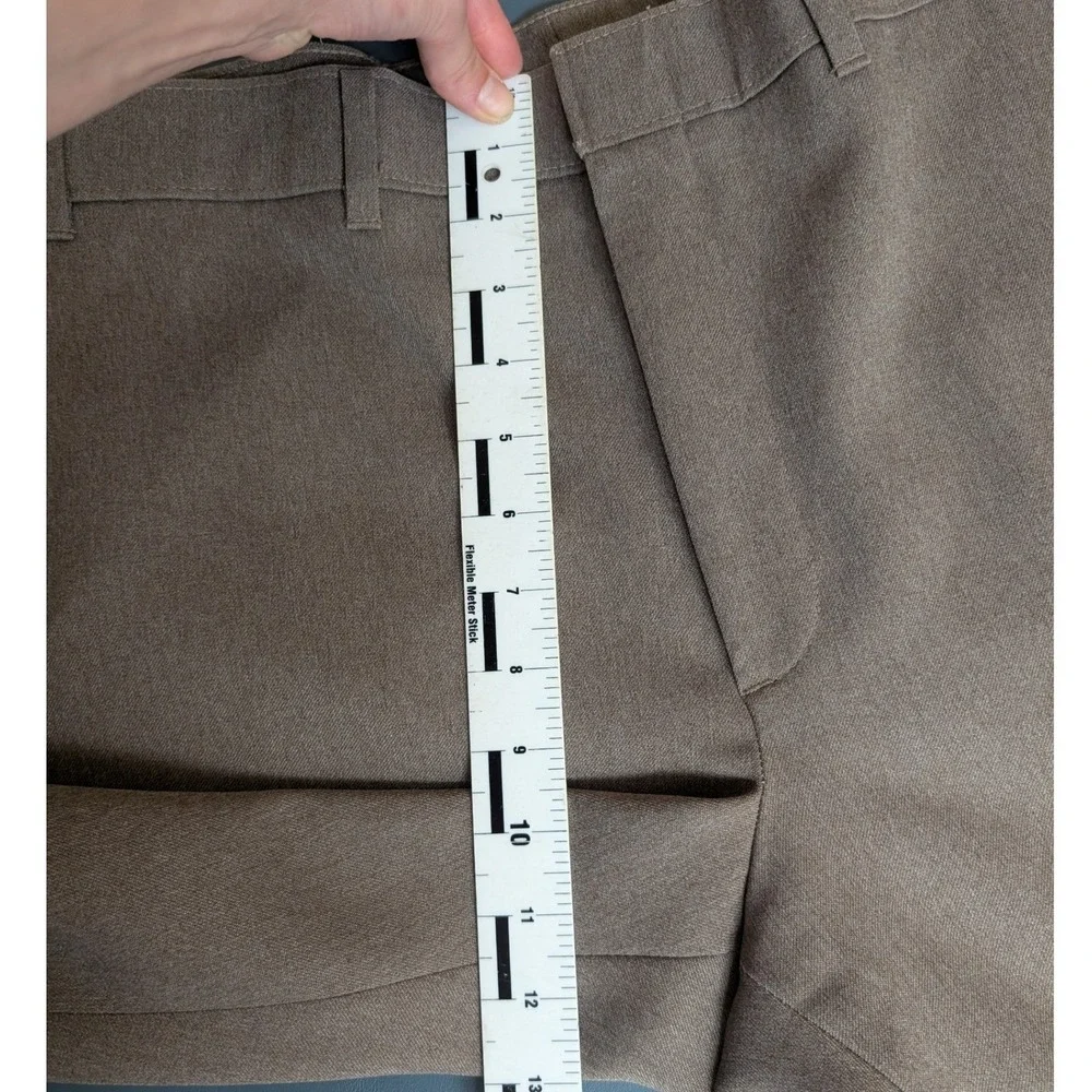 Vintage Levis Action Slacks Mens 36x32 Taupe Sta-Prest Straight Leg Trousers